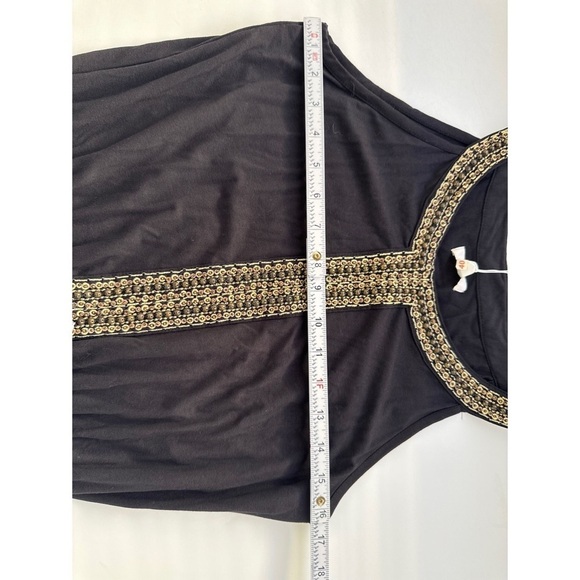 Charming Charlie Beaded Sleeveless Scoop Neck Maxi Dress - Picture 3 of 10